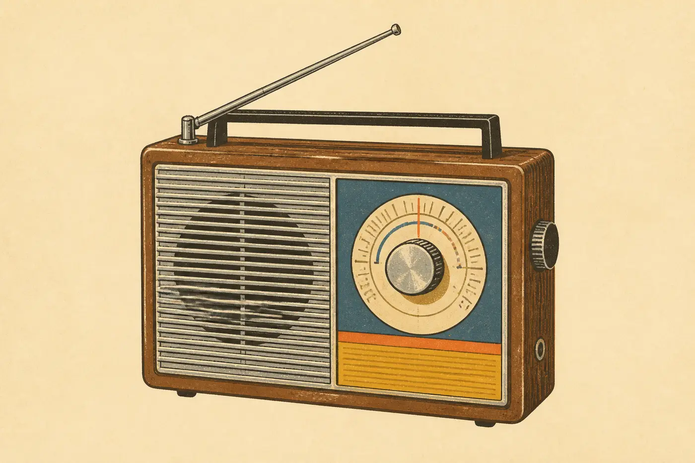 Vintage transistor radio
